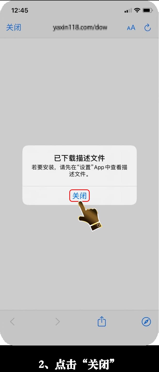 亚星iOS版本安装步骤示意图2